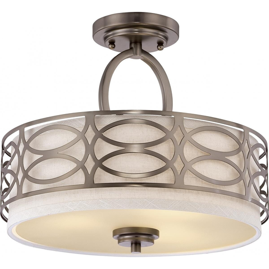 Harlow 3 Light Semi-Flush