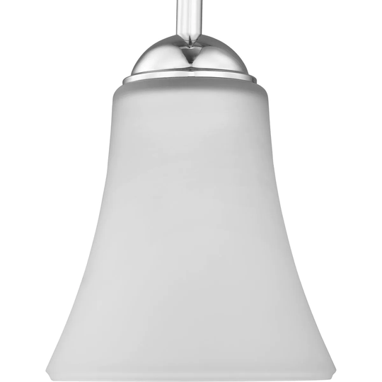 Classic Collection Polished Chrome One-Light Mini-Pendant - 7.480" x 14.570" x 9.250"