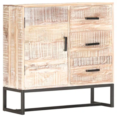 Smoak 28.7'' Wide 3 Drawer Acacia Wood Sideboard