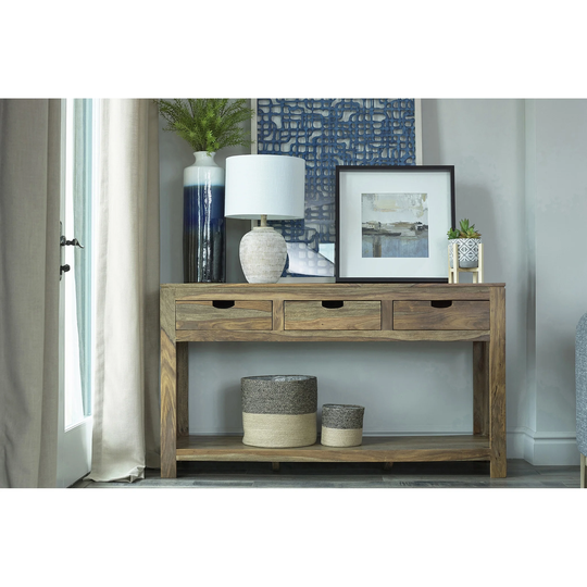 Carson Carrington Oeja 3-drawer Storage Console Table