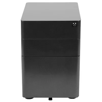 Haghni 3-Drawer Mobile Vertical Filing Cabinet