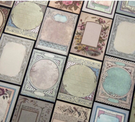 Assorted Journal Paper Bundle, Junk Ephemera, Journal Supplies, Scrapbook Stationery, 120 Pcs | Qlt-043-077