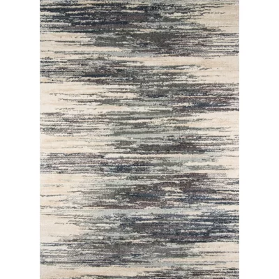 Maybell Light Gray/Dark Gray/Ivory Rug