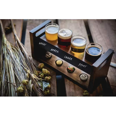 Ludie 4 oz. Glass Beer Tasting Set