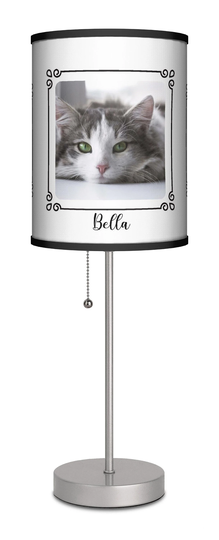 Custom Pet Name Gift Table Lamp Decor - Cat Memorial Gifts