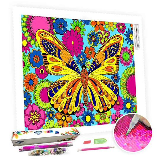 5D Diy Square Round Diamond Painting Kit Full Drill-Frank's Flowers-Diy By Number Rhinestone Pasted For Home Wall Decor