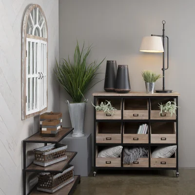Amarya Iron 9 - Drawer Accent Chest