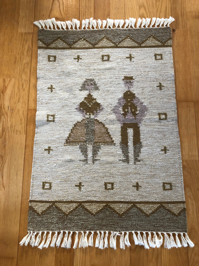 Vintage 1970S Wall Hanging/Table Runner Cloth