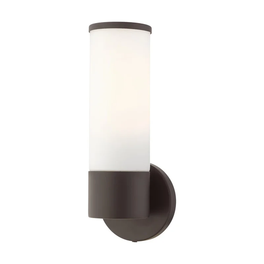 1 Lt Bronze ADA Single Sconce - light bronze - light bronze