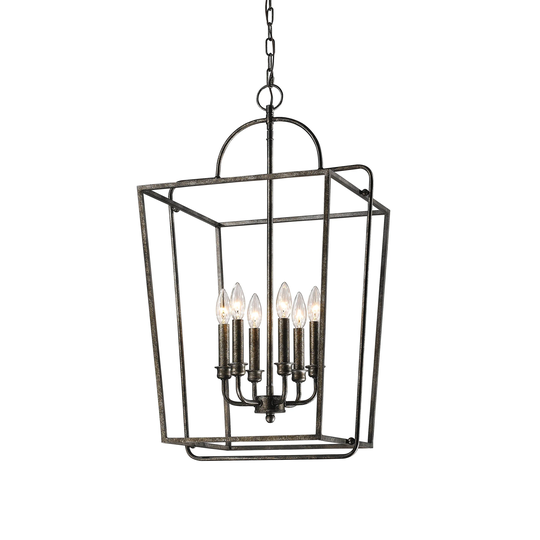 Metal 6 Light Pendant light