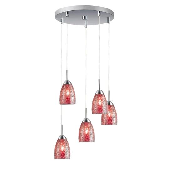 Woodbridge Lighting 13223STN-M20 Venezia Mini-pendant