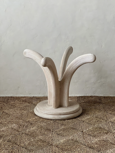 Vintage Pencil Reed Dining Table Base