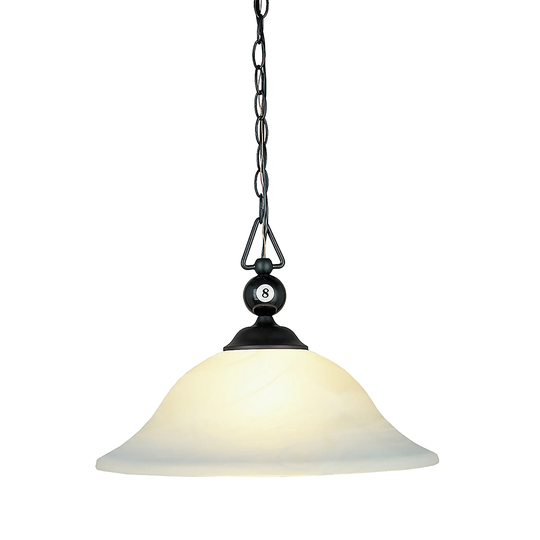 SOS 8 Ball Billiard 1-Light Pendant