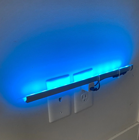 Designed & Handmade in Us Rgb Color Changing Led Accent Light Wall Washing Night With Remote Control