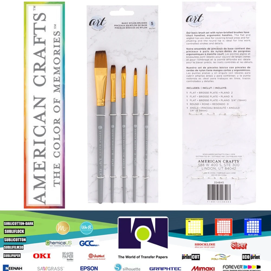Basic Nylon Bristles | 5 Pieces 354840