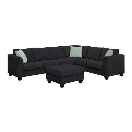 Sectional Sofa Couches with Ottoman