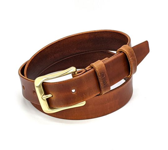 Personalized Leather Belt, Man Belt, Leather Belt, Italian Leather, Brass Buckle