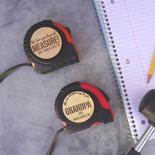 Fathers Day Gift, Personalized Tape Measure, Gift For Grandpa, Gift Dad, Personalized Gift, Grandparents Gift, First Gift