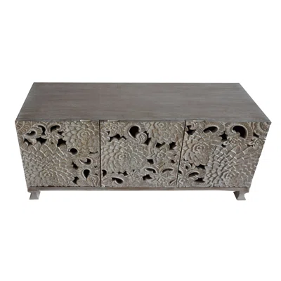 18" Wide Solid Wood Sideboard