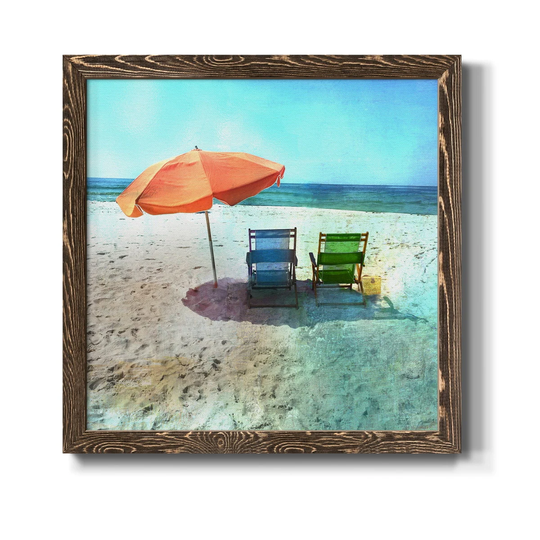 Color Tint Sea-Premium Framed Canvas - Ready to Hang