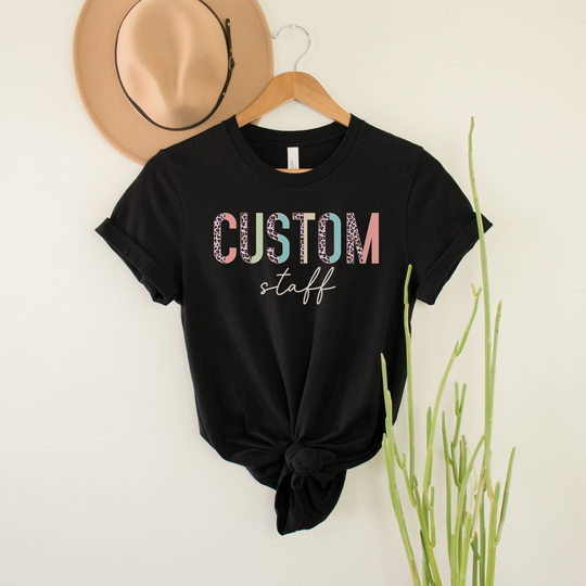 Custom Staff Shirt, Admin Squad T-Shirt, Preschool Gift, Lunch Office Team, Gift For Building Staff, Kindergarten