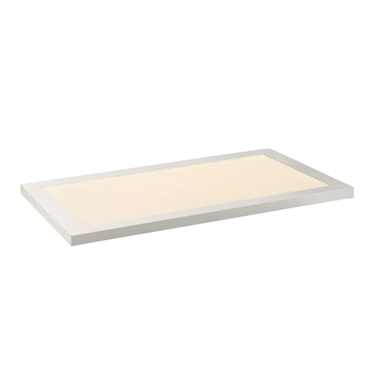 Sky Panel 11.75" Wide Aluminum Flush Mount Ceiling Light - White