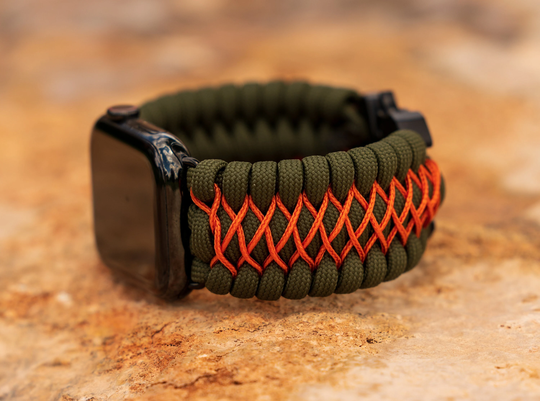 Apple Watch Laced Trilobite Tactical Paracord Band | Series 1 - 8 +Ultra Accessories