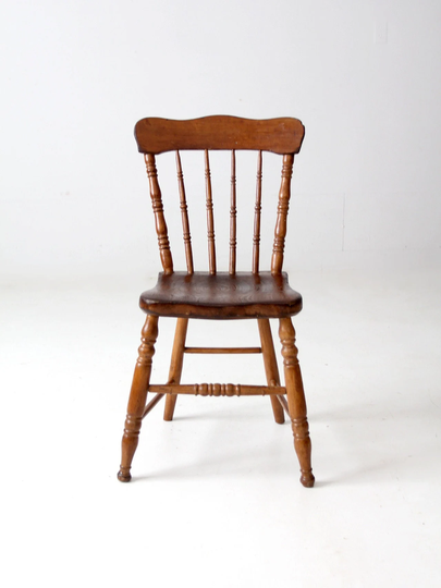 Antique Spindle Back Chair