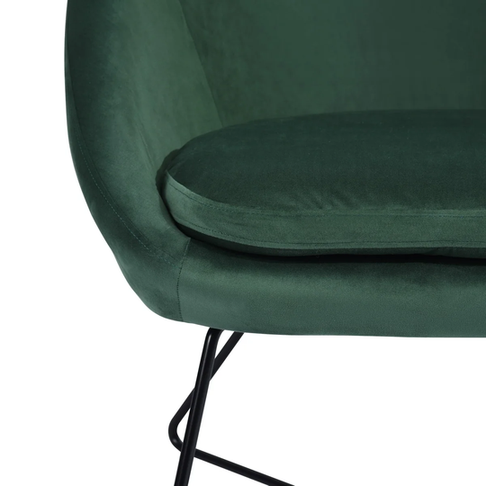 Fashion-forward Contemporary Design Accent Chair Armchair Velvet Fabric Upholstery Accent Chairs for Living Room Bedroom