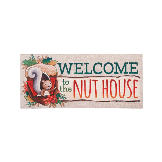 Welcome to the Nut House Sassafras Switch Mat - Multi-Color