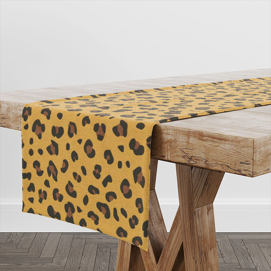 Table Runner Leopard, Runner, Centerpiece, Kitchen Dining Room Home Decor, Table Decor