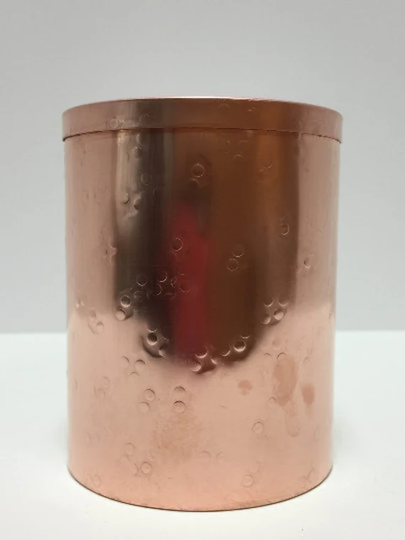 Copper Pencil Holder, Holder For Desk, 7Th Anniversary Gift, Professional Office Desk Accessories, Pen