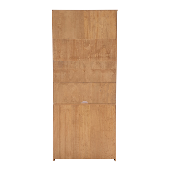 Vanner 3 Drawer Chest 3 Shelf Hutch