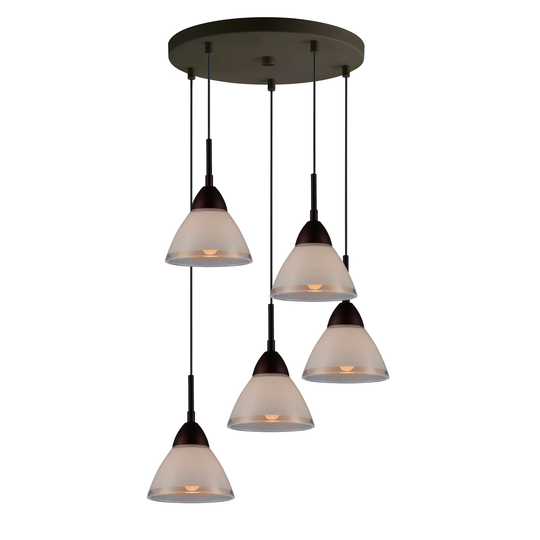 Woodbridge Lighting Lucia 5-light Cluster w/ LED