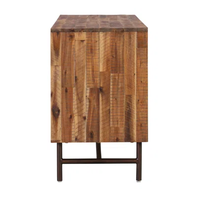 Dinahlee 63" Wide Solid Wood Sideboard
