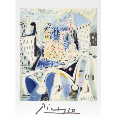 Notre Dame by - Painting on