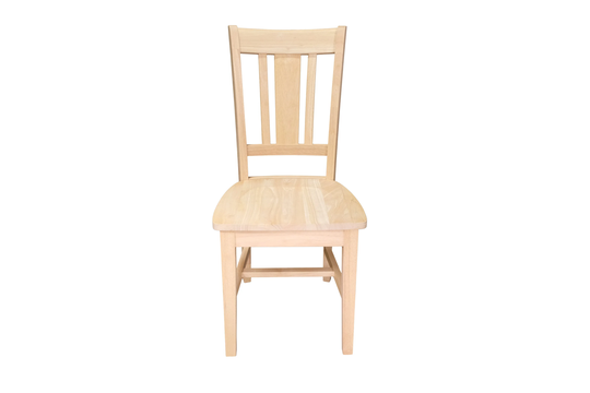 Bingltd - Jace 38" Slatback Chair Unfinished Set Of 2 | Ch3801-Rw-Unf