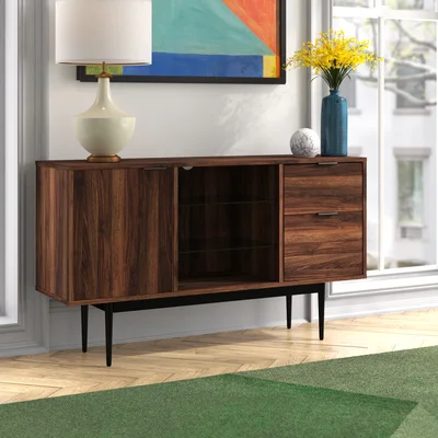 Rakestraw 52" Wide 2 Drawer Buffet Table