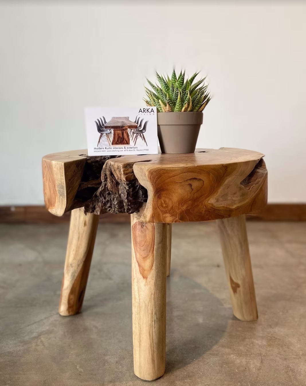 Teak Organic Coffee Table