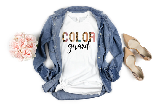 Color Guard Shirt - Colorguard Golor Gift Marching Band Mom Tshirt