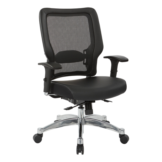 Black Vertical Mesh Office Chair