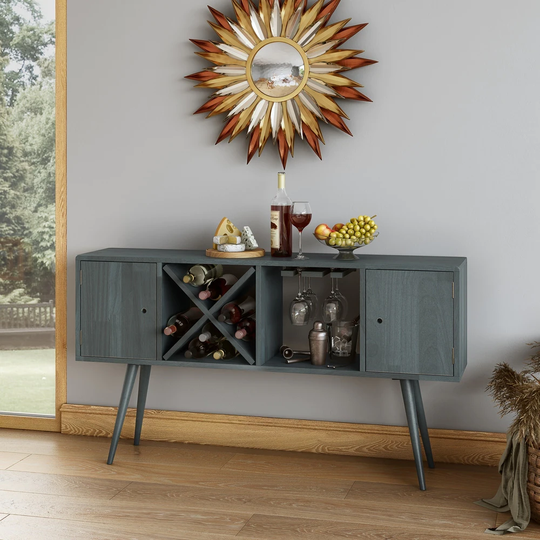 Carson Carrington Shorewood Mid-Century Modern Wood Sideboard