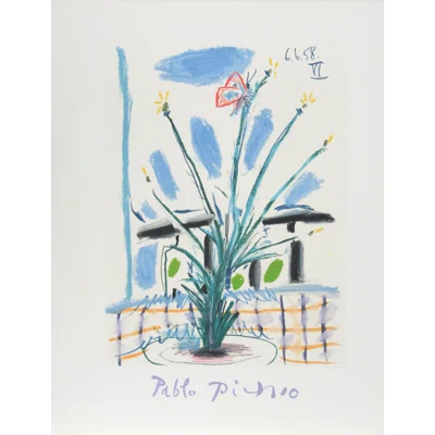 Le Bouquet, 39-6-K by - Painting on