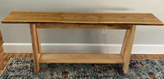 Canary Wood & Ash Hallway/Sofa Table