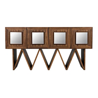 Jean-Michel 60" Wide Walnut Solid Wood Sideboard