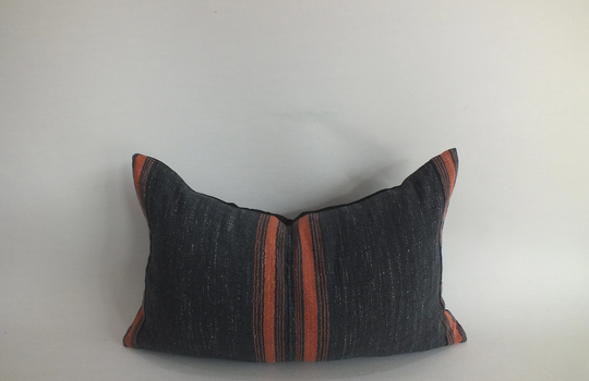 Black Brown Hand-Woven Sofa Boho Textile Embroidered Accent Pastel Colours Pillow Case Throw Couch Decorative Cushions Floor Cushion
