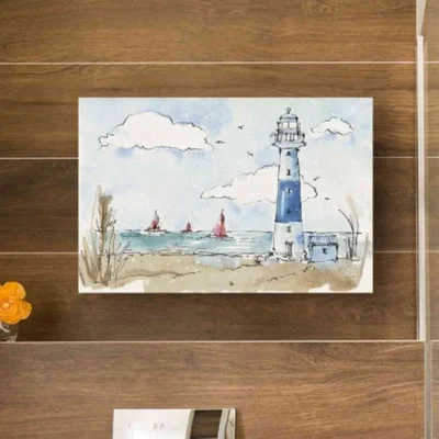 Coastal Life II by Anne Tavoletti - Wrapped Canvas Painting Print