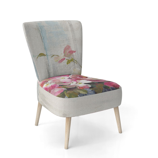 Designart 'Maison Des Fleurs III' Upholstered Cabin & Lodge Accent Chair