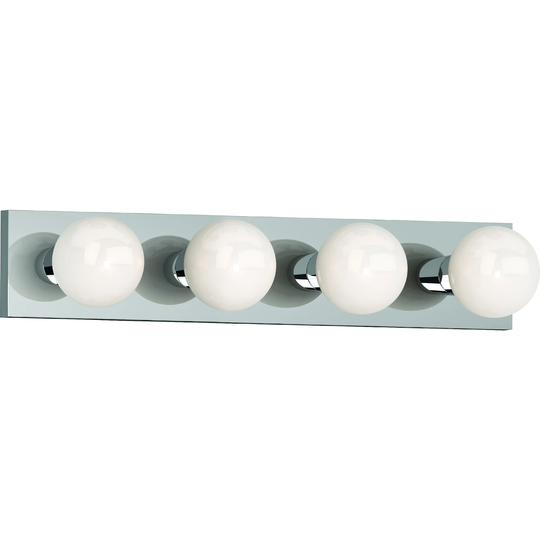 Volume Lighting 4-Light Chrome Vanity