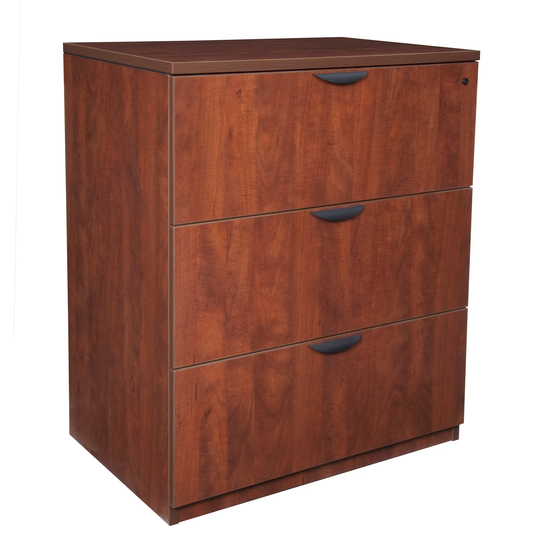 Livingtston Stand Up Lateral File- Cherry